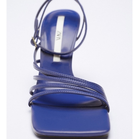 ZARA HEELED SANDALS WITH THIN STRAPS - Picture 5 of 5